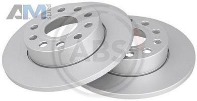Задние тормозные диски ABS 17547  Volkswagen Jetta V (2005-2010)