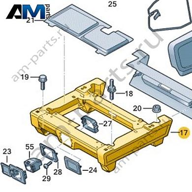 Каркас сиденья Volkswagen id-Buzz 2023-2024 1T3881678Купить каркас сиденья 1T3881678 для Фольксваген id-Buzz 2023-2024- спец. Цена