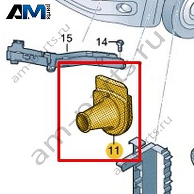 Втулка Volkswagen AMAROK 2013-2016 2H0971840AКупить втулку 2H0971840A для Фольксваген Амараок 2013-2016- бесплатная доставка
