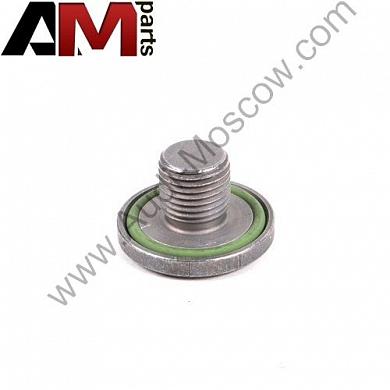 Пробка резьбовая с кольцом на Audi WHT004072Купить пробку резьбовую с кольцом для Audi WHT004072- Подходит для автомобилей на гарантии