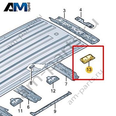 Кронштейн Volkswagen id-Buzz 2023-2024 1T3817899BКупить кронштейн 1T3817899B для Фольксваген id-Buzz 2023-2024- выгодные цены
