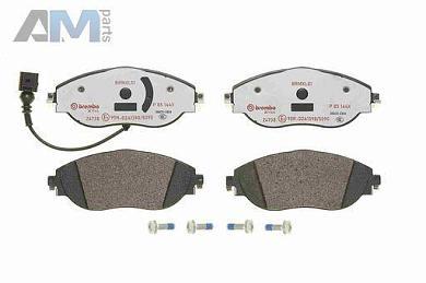 Передние керамические тормозные колодки BREMBO P85144X  Volkswagen Tiguan II (2020-2025)