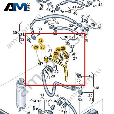 Трубопровод хладагента Volkswagen id3 2020-2024 1EA816523EКупить трубопровод хладагента 1EA816523E для Фольксваген id3 2020-2024- акция