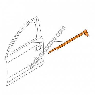 Уплотнитель двери для Audi A8 D4 4H0853283C2ZZЗаказать оригинальный уплотнитель двери Audi A8 D4 4H0853283C2ZZ- Лучшие условия
