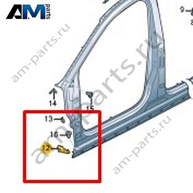 Щиток порога Volkswagen Taigo 2022-2024 2G7810221Купить щиток порога 2G7810221 для Фольксваген Тайго 2022-2024 по минимальной цене