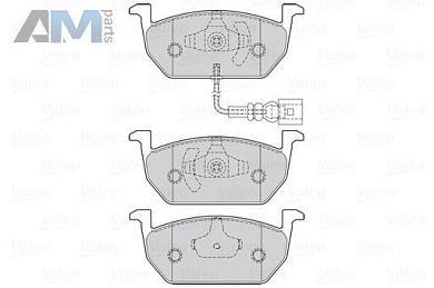 Передние тормозные колодки VALEO 302222 для Audi A3 (8V) 2012-2020