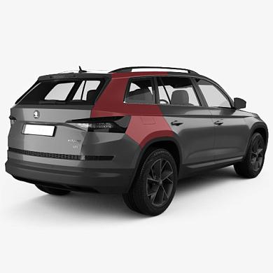 Крыло заднее правое на Kodiaq 565809602C