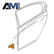 Петля левая нижняя на двери BMW X4 G02 41517420089