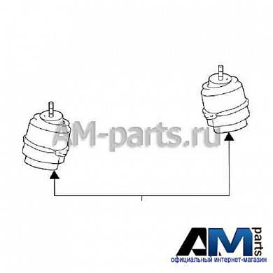 Подшипник двигателя для Volkswagen Touareg 7P6199131DКупить подшипник двигателя Volkswagen Touareg 7P6199131D- Запчасти от дилера