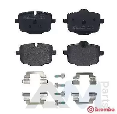Задние тормозные колодки (P06101) Brembo для BMW 7 Серии (G11)