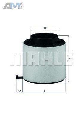 Воздушный фильтр MAHLE/KNECHT LX2092D на Audi Q5 (8R) 2008-2017 3.0TDI