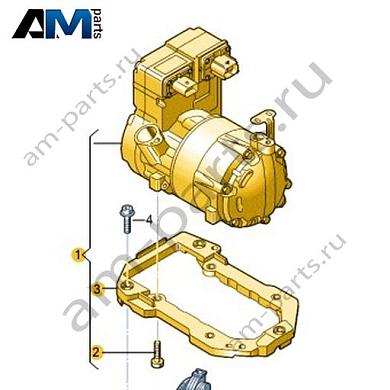 Компрессор климатической установки (кондиционера) Volkswagen id-Buzz 2023-2024 1N3820807BКупить компрессор климатической установки (кондиционера) 1N3820807B на Фольксваген id-Buzz 2023-2024- бесплатная доставка