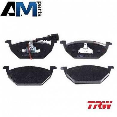 Колодки тормозные передние TRW на Caddy (1.2-1.6) GDB1386