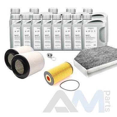 Оригинальный набор для ТО-1/3 Audi A8 (D4) 6.3 W12 с маслом 0W30