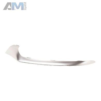 Накладка переднего бампера нижняя левая (хром) на Mercedes C W205 (2014-2023) A2058851900