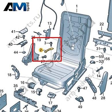 Упор Volkswagen id-Buzz 2023-2024 1N3885529Купить упор 1N3885529 Фольксваген id-Buzz 2023-2024- гарантия наличия