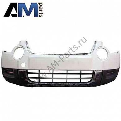 Передний бампер с омывателем фар и датчиками парковки Йети (до 2014) 5L0807221B