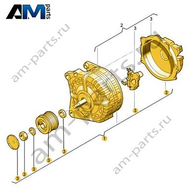 Генератор VAG 06E903019AКупить генератор 06E903019A на Фольксваген/Ауди/Шкоду- акция