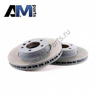 Диск тормозной передний правый Cayenne (Black) 95535140241