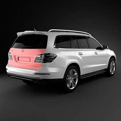 Крышка багажника Mercedes GLS 2015-2019 A1667400105
