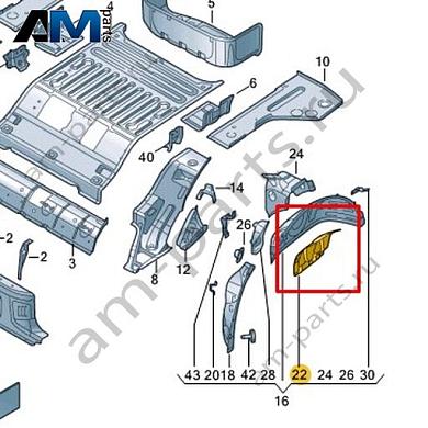 Крепление пружины Volkswagen id3 2020-2024 1EA802191Купить крепление пружины 1EA802191 Фольксваген id3 2020-2024- выгодные цены