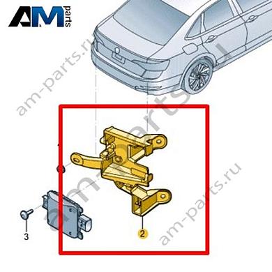 Кронштейн блока управления Volkswagen Jetta VII 2020-2024 17A907455Купить кронштейн блока управления 17A907455 для Фольксваген Джетта VII 2020-2024- минимальная цена