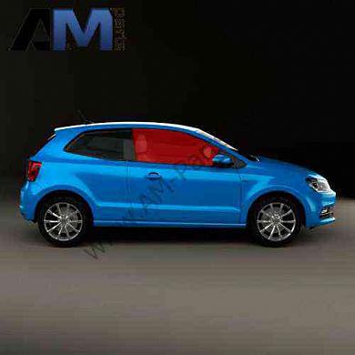 Стекло передней двери правое Polo 2 двери 6R3845202