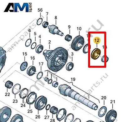 Ступица и муфта синхронизатора VAG 0C9311759EКупить ступицу и муфту синхронизатора 0C9311759E для Фольксваген/Ауди/Шкода- минимальная цена