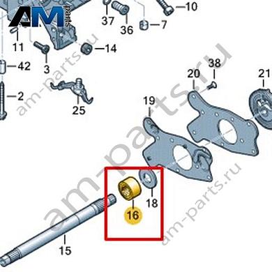 Игольчатый подшипник VAG 06M103869CКупить игольчатый подшипник 06M103869C на Фольксваген/Ауди/Шкоду- выгодные цены