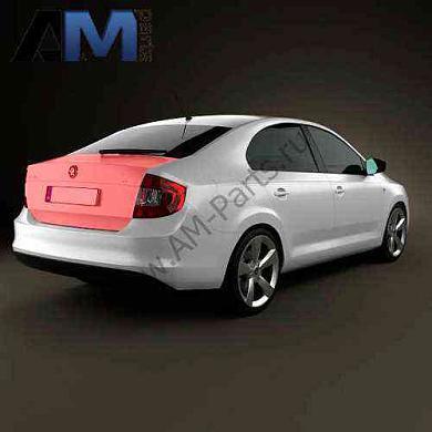 Крышка багажного отсека RAPID для Skoda Rapid 60U827025BКупить оригинальную крышку багажный отсека rapid Skoda Rapid 60U827025B- Доставка за МКАД
