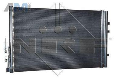 Радиатор кондиционера (NRF) 350036 для BMW X3 (F25) 2011-2017 28iX N20