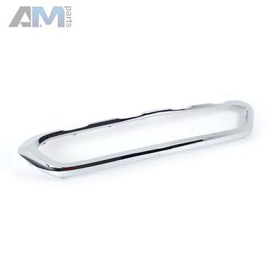 Накладка переднего бампера (хром) на Mercedes GLC X253 A2538851625