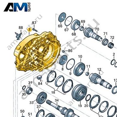 Картер сцепления VAG 0AX301071Купить картер сцепления 0AX301071 на Фольксваген/Ауди/Шкоду- гарантия наличия