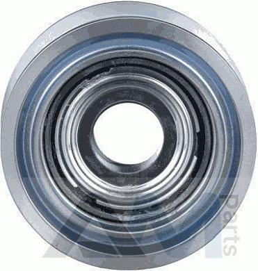 Обводной ролик (сталь) GATES (T36837) на Volkswagen Touareg III (2018-2023) 3.0TDI CVMD