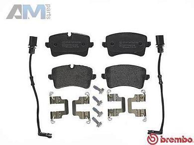 Задние тормозные колодки BREMBO P85120 на Audi A8 (D4) 2010-2017