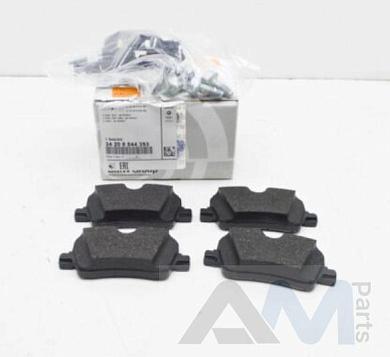 Задние тормозные колодки BMW 4 серии (G22/23) 420d/420dX 34208844393