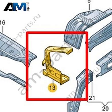 Крепление фары Volkswagen AMAROK 2017-2022 2H6805471Купить крепление фары 2H6805471 Фольксваген Амараок 2017-2022 по минимальной цене