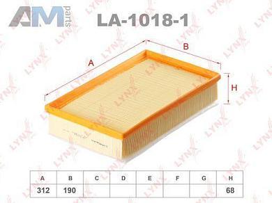 Воздушный фильтр LYNX для Transporter 1.9TDI LA-1018-1
