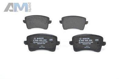 задние тормозные колодки 986494254 (BOSCH) для автомобилей VAGЗаказать задние тормозные колодки 986494254 производства BOSCH для Фольксваген/Ауди/Шкода с доставкой точно в срок