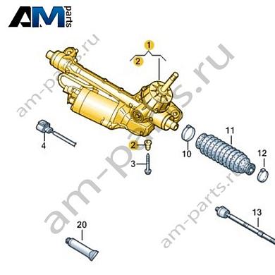 Рулевой механизм VAG 1EB423062MКупить рулевой механизм 1EB423062M на Фольксваген/Ауди/Шкоду по минимальной цене