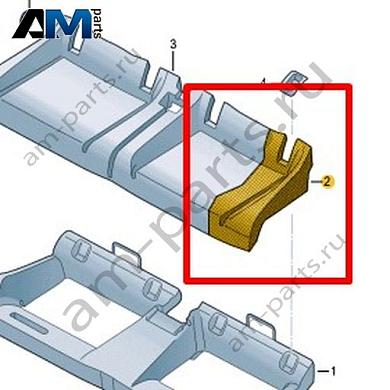 Наполнитель подушки сиденья Volkswagen T-Roc Cabrio 2020-2024 2GC885375CКупить наполнитель подушки сиденья 2GC885375C Фольксваген Т-рок Кабриолет 2020-2024- бесплатная доставка