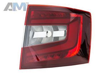 Фонарь правый светодиодный (9EL354848041) HELLA для Skoda Octavia A7 (2017-2023)