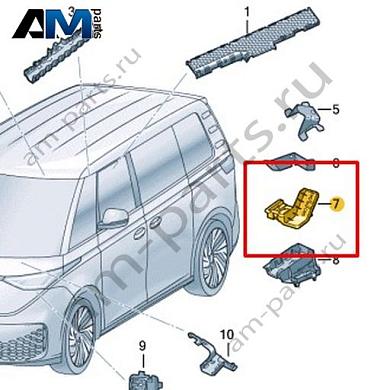 Держатель Volkswagen id-Buzz 2023-2024 1N3971592Купить держатель 1N3971592 на Фольксваген id-Buzz 2023-2024 по минимальной цене