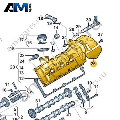 Экран VAG 059103555EКупить экран 059103555E для Фольксваген/Ауди/Шкода- гарантия наличия