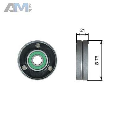 Паразитный ролик ремня генератора GATES (T36730) Audi A8 (D3) 2002-2010 3.7/4.2FSI