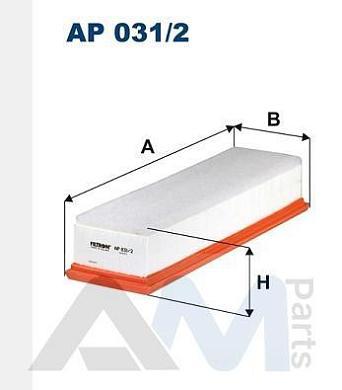Воздушный фильтр FILTRON (AP031/2)  BMW X5 (F15) 25d/25dX B47