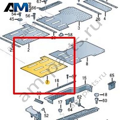 Деревянный пол Volkswagen Crafter 2012-2016 2E1864813FKКупить деревянный пол 2E1864813FK на Фольксваген Крафтер 2012-2016 по минимальной цене