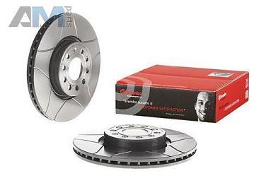 Передние тормозные диски BREMBO 09.9772.75 для Skoda Mk3 (2013-2016)
