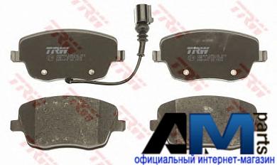 Колодки тормозные передние Шкода Фабия МК2 GDB1472 TRW