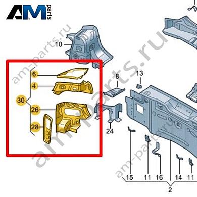 Панель крепления заднего фонаря Volkswagen id4/id5 2021-2024 11E813320Купить панель крепления заднего фонаря 11E813320 Фольксваген id4/id5 2021-2024- бесплатная доставка
